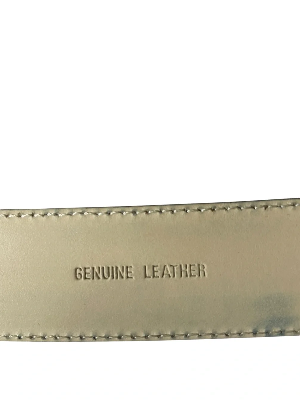 Brooks Brothers Pebbled Brown ITALIAN  LEATHER Belt Men's Sz 44 Silver Buckle